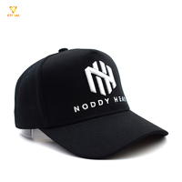 Casquette de baseball structurée à 5 panneaux, visière incurvée, en tissu Oxford Dobby, avec logo en relief, fabriquée sur mesure