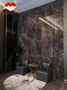 Trung Quốc Vàng Hổ Phách Màu Xám Nâu Arobascato Hạt Dẻ Imperial Dark Emperador Kết Cấu Bằng Đá Cẩm Thạch - Product Image 6