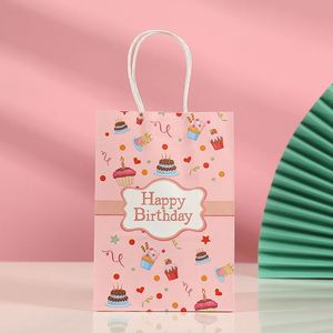 Bolsa de Papel Kraft Grueso Clásica Personalizada, para Llevar Pasteles y Comida, Hecha con Materiales Reciclados, Impresión Offset - Product Image 4