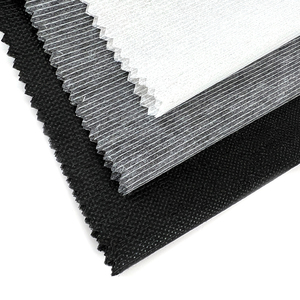 Mạnh mẽ dệt may không dệt <span class=keywords><strong>interlining</strong></span> may nóng chảy interfacing vải khâu không dệt vải cho vải - Product Image 3