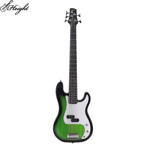 Guitare électrique 5 cordes sur mesure basse de nombreuses couleurs supportant de petits lots guitare basse électrique personnalisée par petit lot unique - Product Image 5
