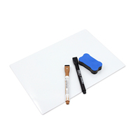 Taille personnalisée A3 A4 A5 maison réfrigérateur tableau blanc aimants effaçable à sec tableau blanc magnétique