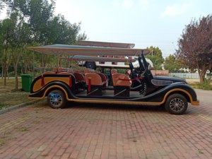 Vente directe de l'usine chinoise Nouveau design de voiture classique ancienne électrique vintage fiable et peu coûteux avec 4 roues - Product Image 4