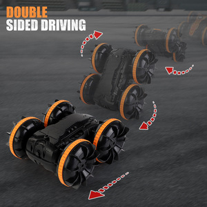 Hai mặt điện đổ bộ xe ô tô Xe điều khiển từ xa Xe đồ chơi RC diễn viên đóng thế xe ô tô cho trẻ em - Product Image 5