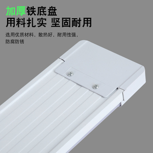 หลอดไฟ LED T8 แบบ COB ชิป 4 ฟุต 5000K แสงเดย์ไลท์ ตัวเรือนพลาสติก สำหรับสำนักงาน ใช้งานได้ 50000 ชั่วโมง ปรับความสว่างได้ CRI80 Ra80 - Product Image 6