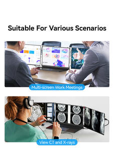 หน้าจอ LCD อุตสาหกรรมรุ่นใหม่ W140FPC แบบ TFT ความคมชัดสูง 50000:1 รองรับสี 100% SRGB ป้องกันฝุ่น สำหรับติดตั้งบนแร็คเซิร์ฟเวอร์ - Product Image 6