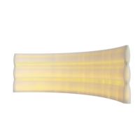Paravent pliable en papier Spazepaper H210cm, séparateur de pièce avec éclairage pour la décoration de mariage et les magasins de détail