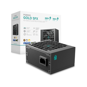 พาวเวอร์ซัพพลาย Deepcool PS850G SFX BK&WH Fan ATX3.1 แบบถอดสายได้เต็มรูปแบบ ได้รับการรับรองมาตรฐาน Dual PLUS GOLD กำลังไฟ 850 วัตต์ สำหรับเดสก์ท็อป Deepcool Ps850g ปี 2025 - Product Image 5
