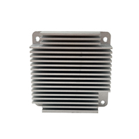 Radiateur de refroidissement en aluminium usiné CNC, dissipateur thermique en aluminium à ailettes haute densité sur mesure