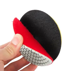 Herramientas abrasivas Almohadillas para pulir pisos de diamante de 4 pulgadas Almohadillas para pulir almohadillas para pulir diamantes para vidrio - Product Image 5