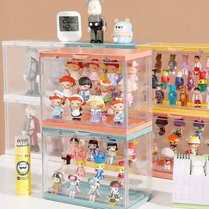 Large Dustproof Waterproof Multi-layer Collectible Action Figures Acrylic <strong>Display</strong> <strong>Case</strong> with Transparent Cover - Product Image 2