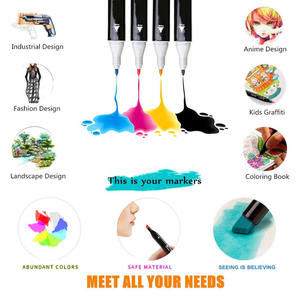 Marcadores Personalizados <span class=keywords><strong>de</strong></span> 80 <span class=keywords><strong>Colores</strong></span> con Doble Punta, <span class=keywords><strong>Rotuladores</strong></span> <span class=keywords><strong>de</strong></span> Alcohol para Artistas, Estuche para Dibujo <span class=keywords><strong>y</strong></span> Bocetos - Product Image 2