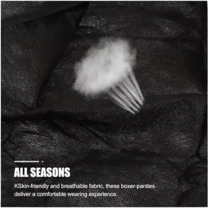 กางเกงขาสั้นบ็อกเซอร์แบบใช้แล้วทิ้งสำหรับทุกเพศขนาดพิเศษทนทานสำหรับการเดินทางเพื่อธุรกิจ - Product Image 3