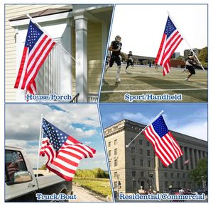 מוט דגל כבד בסיס פרסום חיצוני ציבורי מעמד ראשון מעמד קיר תלוי מוט דגל רכוב מוט נירוסטה - Product Image 3