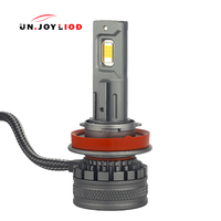 Ampoule de phare LED H11 50W 6200LM 6000K Super Lumineuse 12-24V Ampoule LED Universelle pour Voiture