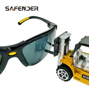 نظارات السلامة من الكمبيوتر الصناعي المضاد بالأشعة البنفسجية من الصين ، نظارات حماية بلاستيكية مرنة مضادة للانزلاق لحجب ضوء الأشعة تحت البنفسجية والليزر - Product Image 4