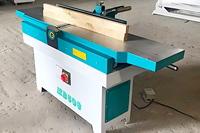Raboteuse à arbre inclinable de haute précision pour panneaux de meubles, MDF, panneaux de particules, raboteuse de surface CNC robuste pour le traitement du bois dur