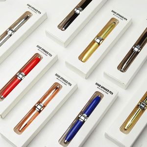 Hot-selling Fidget Spinner Stress Relief Metal Ballpoint Pen with LED <b>Light</b> Gel Pens with logo Custom Pens for Giving As a Gift - Product Image 2