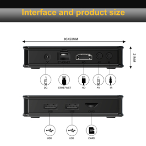TV Box X5 H313 Quad Core |   Reproductor Android 10 con Resolución 4K, WiFi Dual de 2.4G/5GHz, Control por Voz - Product Image 3