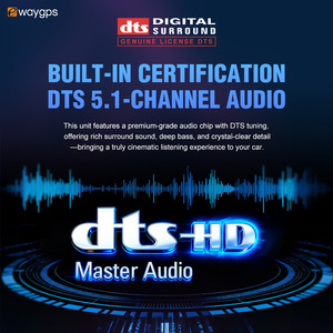 Ewaygps Lecteur audio de voiture universel Android 14 7 pouces avec amplificateur numérique DSP certifié DTS pour VW Volkswagen - Product Image 3