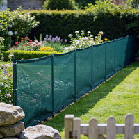 Filet pare-vent tissé en HDPE stabilisé aux UV avec service de découpe pour les chantiers de construction et les jardins