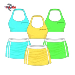 Completo Estivo da Donna in Due Pezzi, Outfit Fitness Personalizzato, <span class=keywords><strong>Abbigliamento</strong></span> Casual Y2K, Gonne <span class=keywords><strong>a</strong></span> Righe e Top Halter - Product Image 4