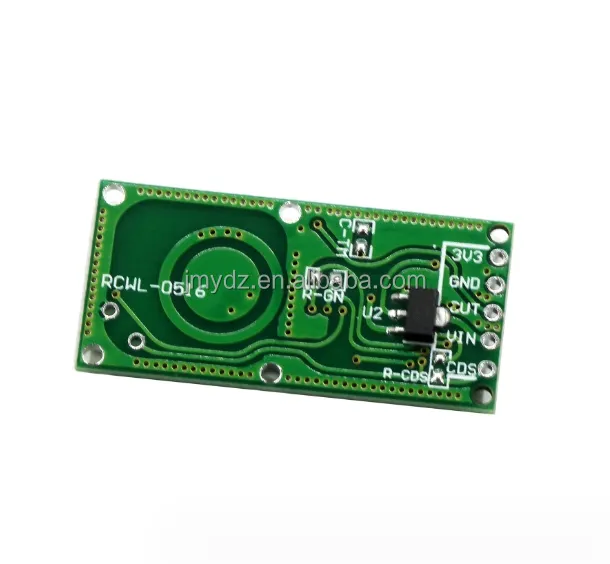 Sensor de micro-ondas de alta qualidade, módulo inteligente de detector de corpo humano, sensor de micro-ondas RCWL-0516, venda imperdível