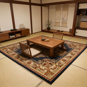 Alfombra tejida Wilton grande, fabricada a máquina, para dormitorio, venta al por mayor de fábrica - Product Image 1