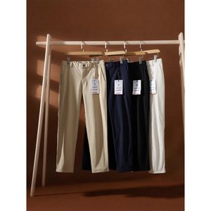 <span class=keywords><strong>Pantalones</strong></span> Casuales Dri Fit para Hombre, <span class=keywords><strong>Pantalones</strong></span> de Golf con Frente Plano y Cintura Expandible, <span class=keywords><strong>Pantalones</strong></span> Ajustados Elásticos para Hombre, <span class=keywords><strong>Pantalones</strong></span> de Oficina de Verano - Product Image 2