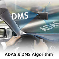 Sistem DMS ADAS Cerdas PJAUTO AI Dashcam 4G GPS Kamera Dasbor dengan Perekaman untuk Taksi Bus Van Truk Kendaraan Besar