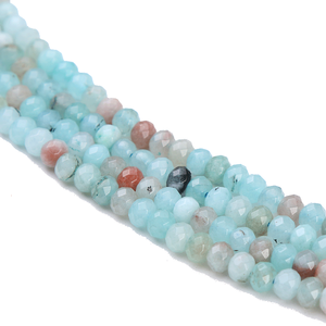 ลูกปัดพลอยมูนสโตนสีรุ้งสำหรับขาย 2398 แบบ รวมถึงทรงทริลเลียน เอเมอรัลด์ รัศมี และทรงหกเหลี่ยม - Product Image 4