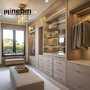 Supplier Lemari Walk-in Custom Minebm, Lemari Pakaian Walk-in, Lemari Pakaian Berengsel, Lemari Walk-in Kayu Custom, Desain Lemari Walk-in - Product Image 5