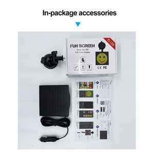 Pantalla LED para Ventana Trasera de Coche, con Efecto Sonido, Luz LED para Expresiones de Coche, Cambio de Palabras desde el Móvil, Conexión Bluetooth - Product Image 4