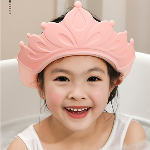 Casquettes de <span class=keywords><strong>bain</strong></span> personnalisées avec logo pour bébé, visière réglable en plastique souple pour le <span class=keywords><strong>bain</strong></span>, protection capillaire sûre, lavage en toute sécurité - Product Image 6