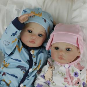 Lifereborn Adorable réaliste Reborn Baby Doll Twins Baby avec caractéristiques artisanales et corps lesté-Parfait pour la collecte - Product Image 3