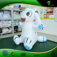 Globo Inflable de Pokémon, Conejo Inflable, Globo de Dibujos Animados en 3D, Conejo de Pascua