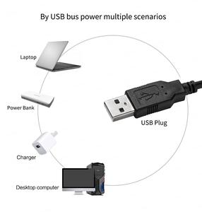 Production en usine professionnelle, vente en gros, mini lampe de téléphone multicolore, selfie professionnel, lumière annulaire changeante rvb - Product Image 5