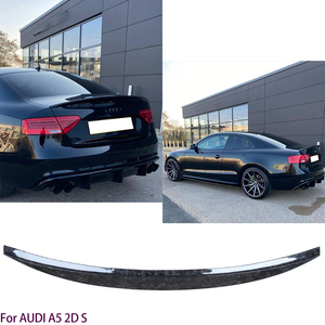 For A5 B8 B8.5 2Door Coupe 8T3 S Style Forged Carbon Fiber Rear Spoiler Trunk Wing 2007-2017 - Product Image 2