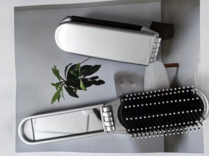 Xách Tay Du Lịch Lược Tích Hợp Nhựa Xử Lý Dual-Mục Đích Có Thể Gập Lại Mini Đệm Không Khí Fluffy Tóc Mỹ Phẩm Tóc Công Cụ Tạo Kiểu Tóc - Product Image 6