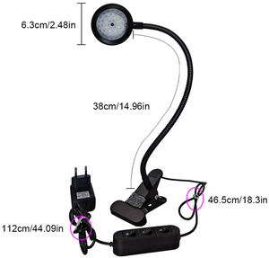Liweida ไฟ LED สเปกตรัมเปลี่ยนสีได้360องศา3โหมด<span class=keywords><strong>เมล็ด</strong></span>พืชแบบ <span class=keywords><strong>Monstera</strong></span> สีแดงสีน้ำเงินขาวในร่ม - Product Image 2