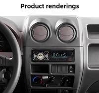 Lecteur MP3 de voiture avec écran LCD, radio FM, USB, carte TF, alimentation 12V DC, pour amplificateur 5.0, télécommande mains libres, intérieur automobile