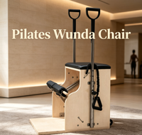 Chaise Wunda Pilates MJD Agency approuvée par les experts, robuste et intégrée, pour centre de fitness commercial, lot standard complet