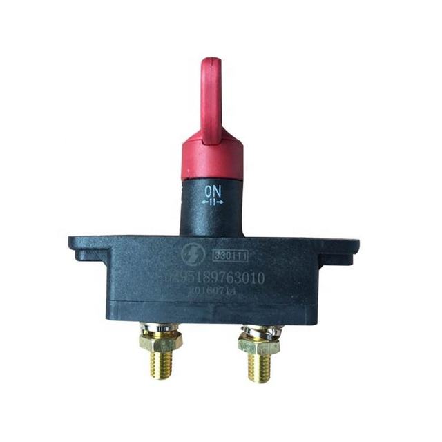 DZ95189763010 Battery Main Power Switch HW76 ISO9001 Certified SHACMAN Sinotruk Spare Parts
