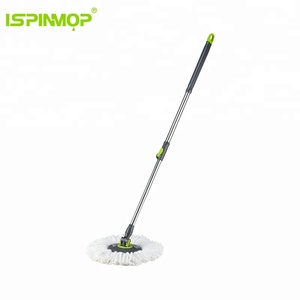 ไม้ถูพื้นแบบหมุนพร้อมด้ามจับแบบกดมือ ราคาถูก ใหม่ ใช้ซ้ำได้ ขายส่ง อะไหล่สำหรับไม้ถูพื้นแบบหมุน - Product Image 4