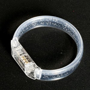 Светодиодный мигающий браслет с логотипом на заказ для вечеринок, Лидер продаж, многоцветные Пузырьковые огни, Новое поступление для Дивали - Product Image 4