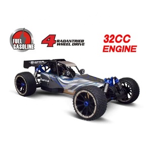 HSP 94054S Bajer 1/5 Camioneta RC a <span class=keywords><strong>Gasolina</strong></span>, Motor de 2 Tiempos de 32 CC, Alimentación de Nitro, Buggy de Carreras 4WD Todoterreno, Radio de 2.4 GHz - Product Image 3