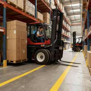 כבד-5t מנוע דיזל 4wd המפרק המפרק מותאם אישית מעלית גובה 1 אחריות בעירה פנימית מלגזה 4 x4 עבור מחוץ לכביש - Product Image 1