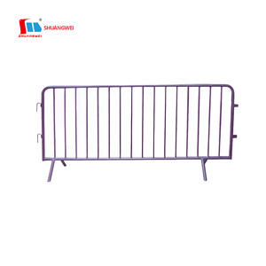 Tùy chỉnh căng mạ kẽm cho người đi bộ thép kiểm soát đám đông rào cản với cầu/bàn chân phẳng cho hoạt động ngoài trời - Product Image 5