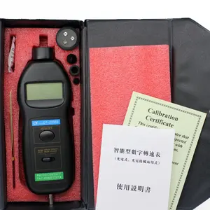 Factory Supplied DT2236B Digital 2-in-1 Laser and Photo Tachometer LCD Display for Industrial Use