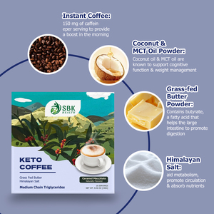 High Quality Keto Coffee with Total Fat Promotes Satisfaction After Meals Support Cognitive Function Supports Efficient - Product Image 3